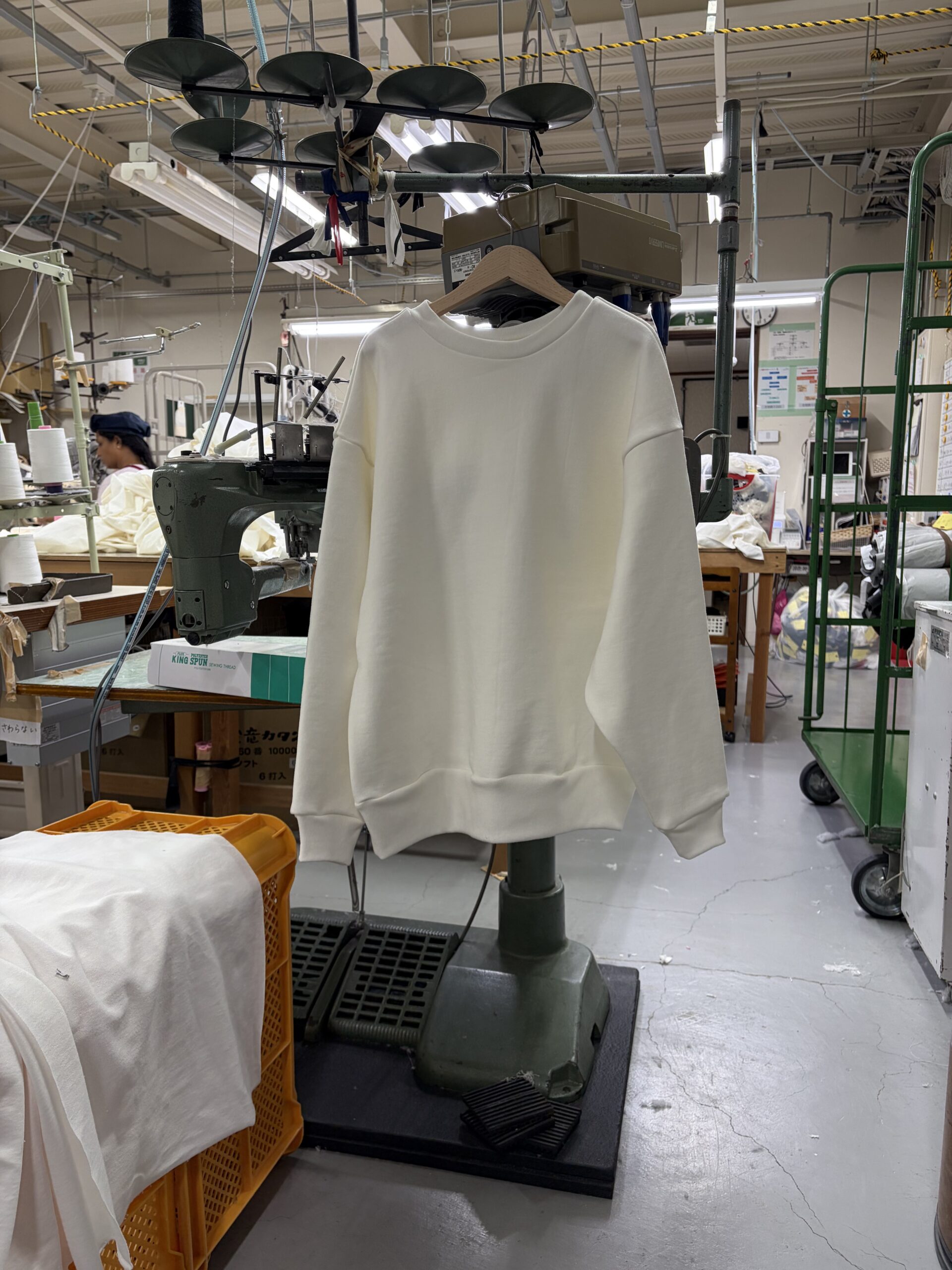 工業用ミシンでトレーナーを作ろう！